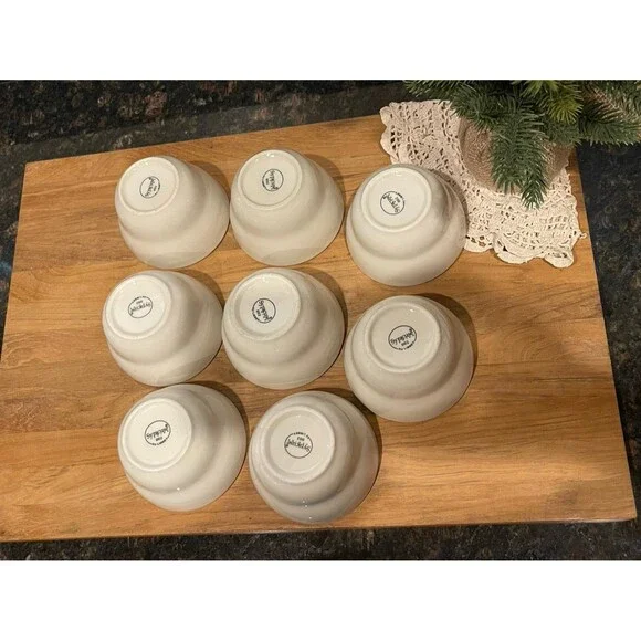 8 Vintage Syracuse China Mini Bowls - Picture 3 of 6
